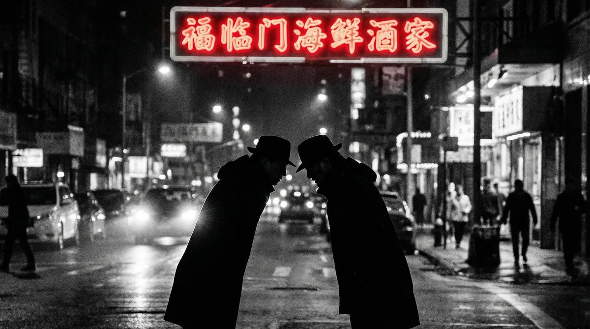 盘古传说全集 头版头条：深夜密会现场